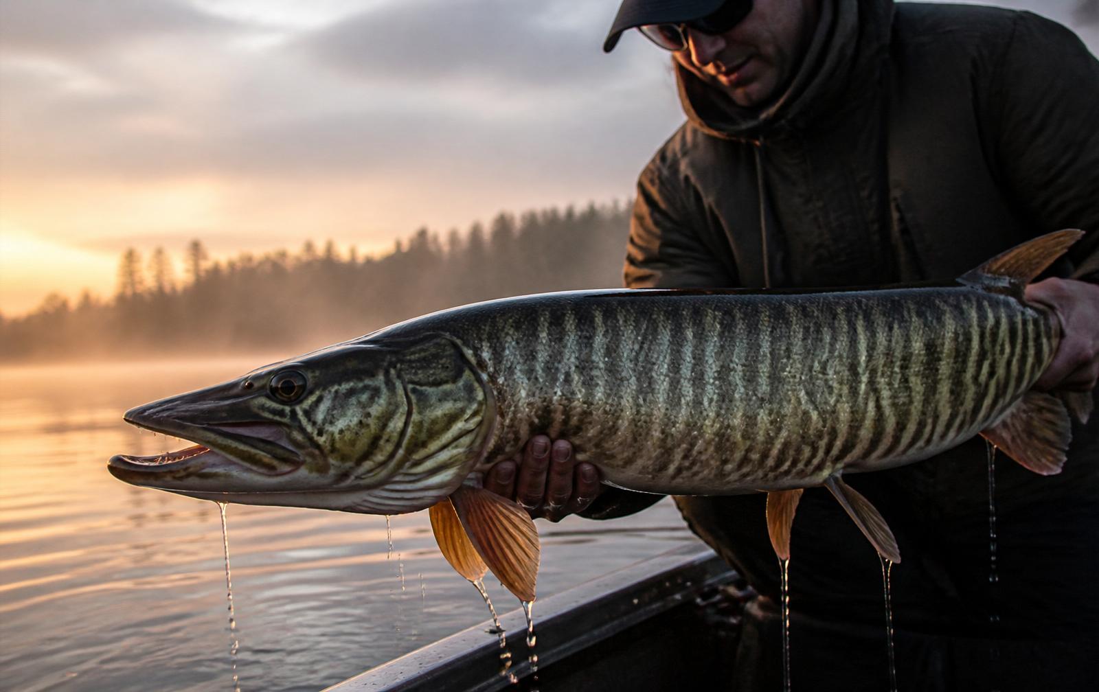 Muskie — 🎯 Weed Edges, Current and the Building Moon